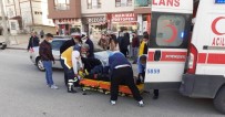 Otomobil İle Motosiklet Çarpıştı Açıklaması 1 Yaralı Haberi