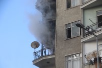 Başkent'te 9 Katlı Binada Yangın