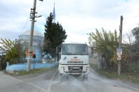 Dezenfekte Ekipleri Kısıtlama Günlerinde De İş Başında