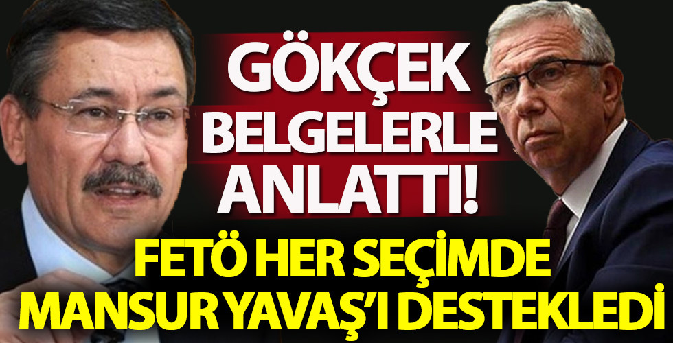 Melih Gökçek belgelerle anlattı!