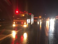 Bağcılar'da Tır Çekicisi Devrildi Açıklaması 1 Yaralı