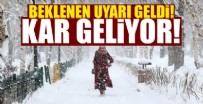 Dikkatli ve tedbirli olun! Kar yağışı geliyor...