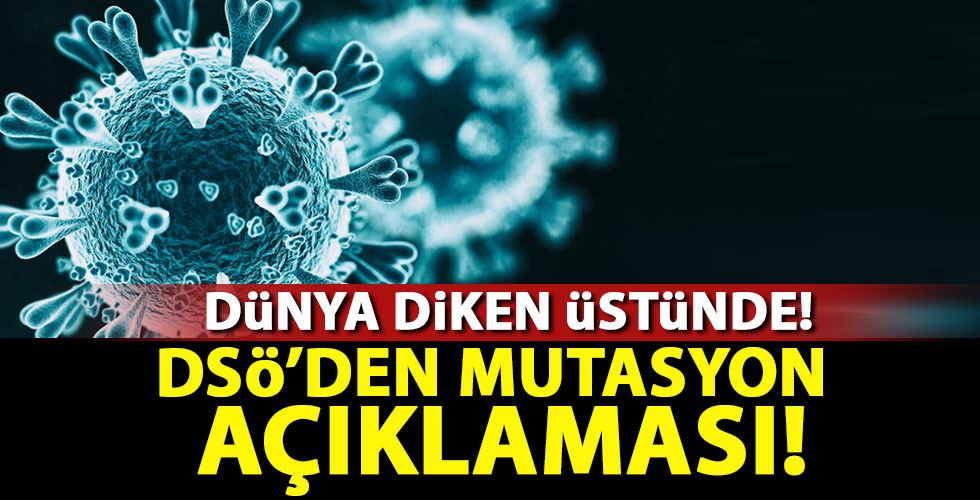 DSÖ'den mutasyon açıklaması!