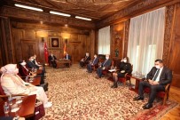 TBMM Başkanı Şentop, Kuzey Makedonya Başbakanı Zaev İle Görüştü