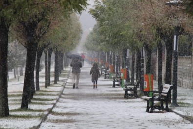 Bingöl'de Kar Yağışı Etkili Oldu