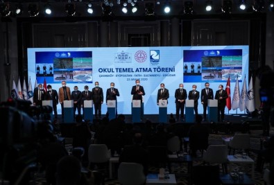 Göktürk'te Yeni Okulun Temelleri Atıldı