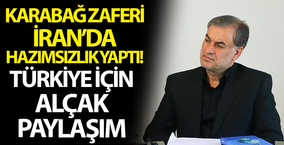 Karabağ zaferini Ermenistan kadar İran da hazmedemedi! Türkiye hakkında skandal sözler!