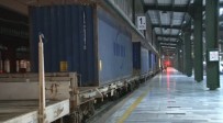 Türkiye'den Çin'e Giden İkinci İhracat Treni Ankara Garı'nda