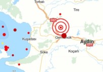 Aydın'da 3.7 Şiddetinde Deprem Meydana Geldi Haberi