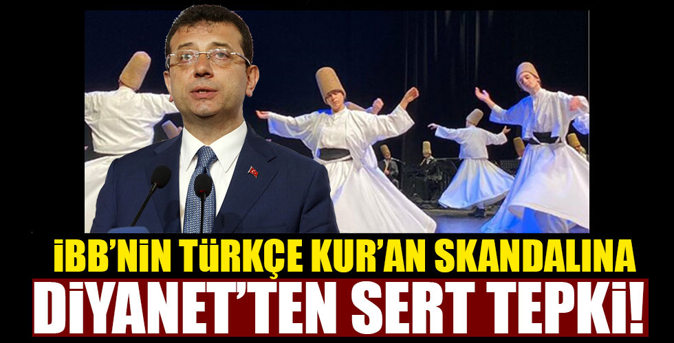 İBB'nin skandalına Diyanet'ten sert tepki!