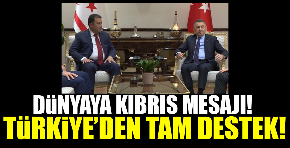 Türkiye'den KKTC'ye tam destek!