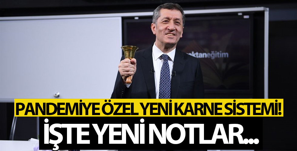 Uzaktan eğitim sürecine özel yeni not ve karne sistemi! 22 Ocak'ta alınacak karneler...