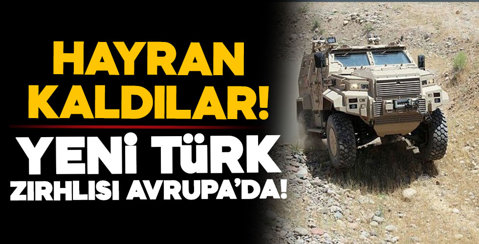 Yeni Türk zırhlısı Avrupa'da! Hayran kaldılar!