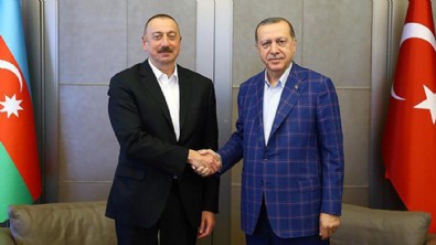 Başkan Erdoğan, Aliyev ile görüştü