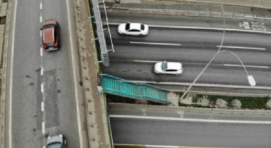 D-100 Karayolunda ilginç olay! Gören şaşkına dönüyor...