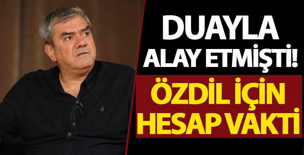 Yağmur duasıyla alay eden Yılmaz Özdil'e suç duyurusu
