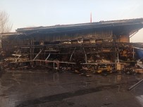 Başkent'teki Yangının Boyutu Gün Ağarınca Ortaya Çıktı