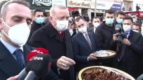 Cumhurbaşkanı Erdoğan'dan Gazetecilere Sucuk Şekeri Ve Pestil İkramı Haberi