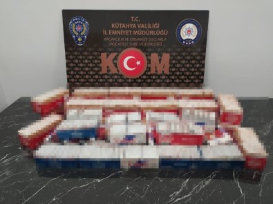 Kütahya'da Kaçak Tütün Ve Sigara Operasyonu