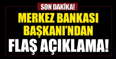Merkez Bankası Başkanı Naci Ağbal'dan flaş açıklama!