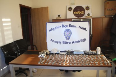 Akşehir'de Tarihi Eser Operasyonu