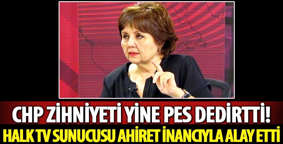 Halk TV sunucusu Ayşenur Arslan'dan skandal sözler: Zenginin yatırım aracı dolar fakirlerin ahiret, cennet, sabır