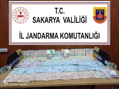 Jandarma Ekiplerinin Suçüstü Yaptığı Kumarbazlara 43 Bin 750 Lira Ceza