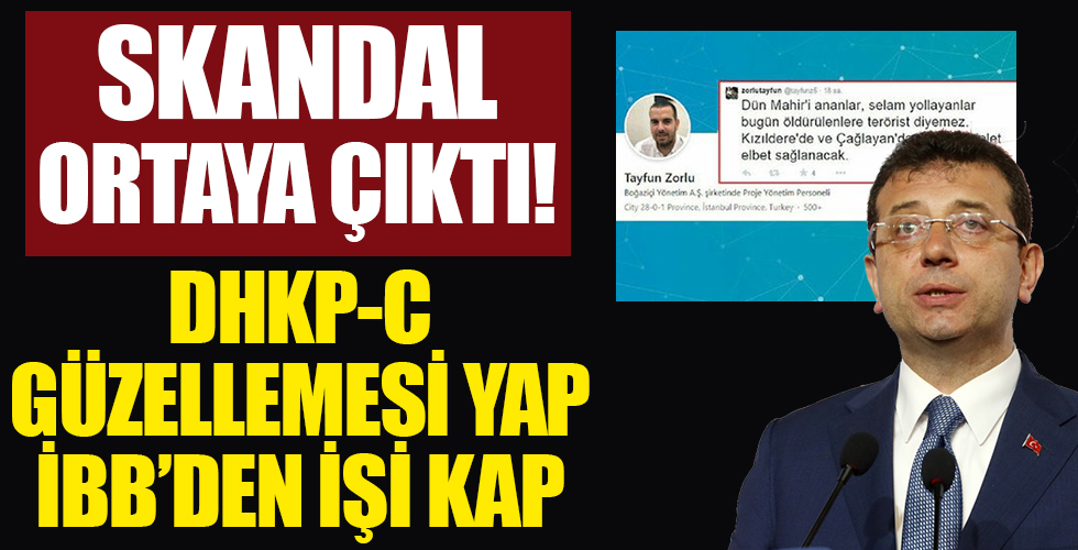 DHKP-C güzellemesi yap İBB'den işi kap! Skandal ortaya çıktı