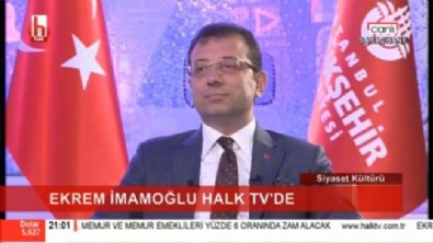 CHP'li İBB Başkanı Ekrem İmamoğlu gazeteciye hakaret etti