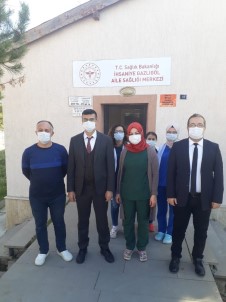 Gazlıgöl'de 112 Acil Sağlık İstasyonu İnşaatı Devam Ediyor