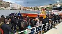 200'Ün Üzerinde Göçmeni Taşıyan Gemi Yakalandı Haberi