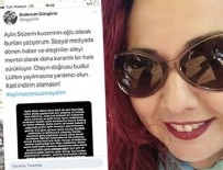 Aylin Sözer’in ailesinden flaş açıklama!