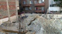 Bahçelievler'de İnşaat Çalışmasında Temeli Zarar Gören 34 Yıllık Bina Boşaltıldı Haberi