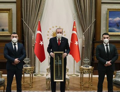 Başkan Erdoğan'dan anlamlı kabul!