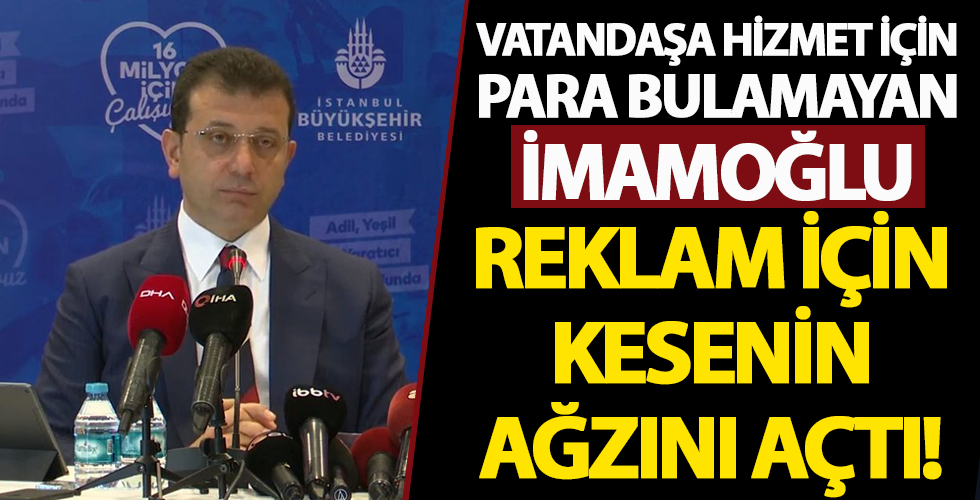 Hizmette sonuncu, reklamda birinci