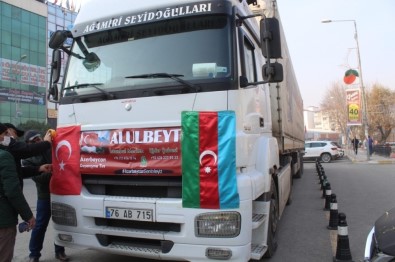 Kardeş Ülke Azerbaycan'a Yardım Tırı Yola Çıktı