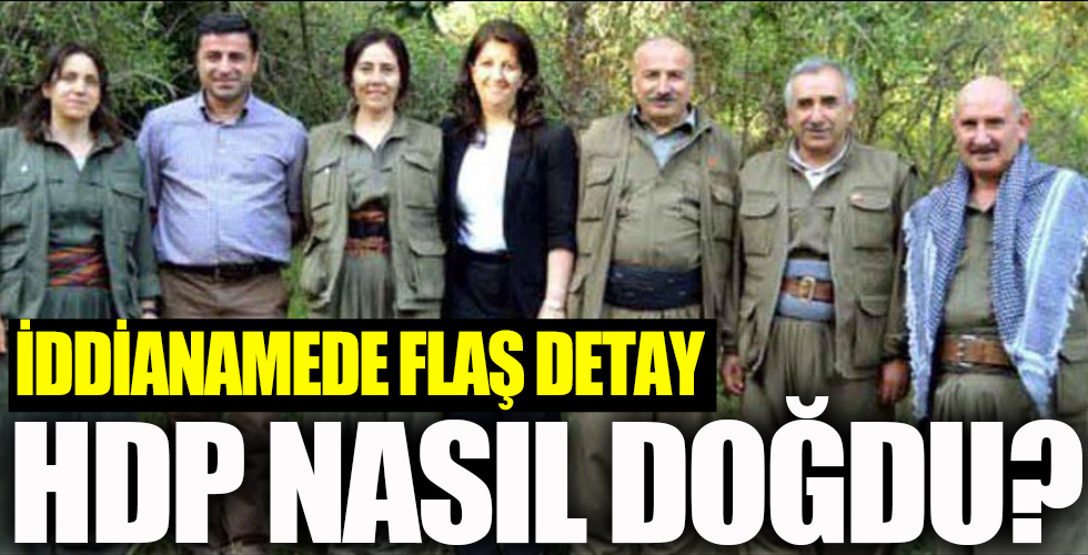 PKK iddianamesinde flaş ayrıntı: HDP örgütün projesidir