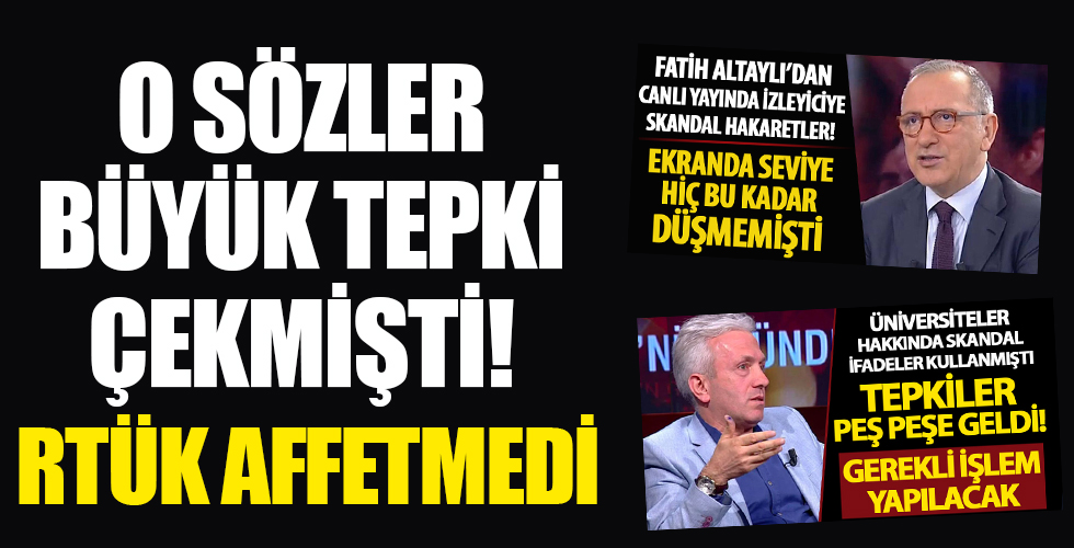 RTÜK'ten FOX TV, Habertürk ve Akit TV'ye ceza! Tepki çeken ifadeler affedilmedi