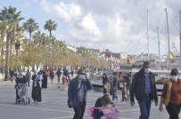 2020'Nin Son Gününde Marmarisliler Güzel Havanın Keyfini Sürdü