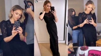 Hadise'nin yılbaşı elbisesi dudak uçuklattı!