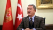 SURİYE - Milli Savunma Bakanı Hulusi Akar'dan kararlılık mesajı!