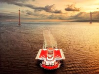 1915 Çanakkale Köprüsü'nün 4'Üncü 'Mega Blok' Tabliyesi Çanakkale'ye Ulaştı