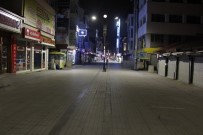 Ağrı'da Cadde Ve Sokaklarda Sessizlik Hakim
