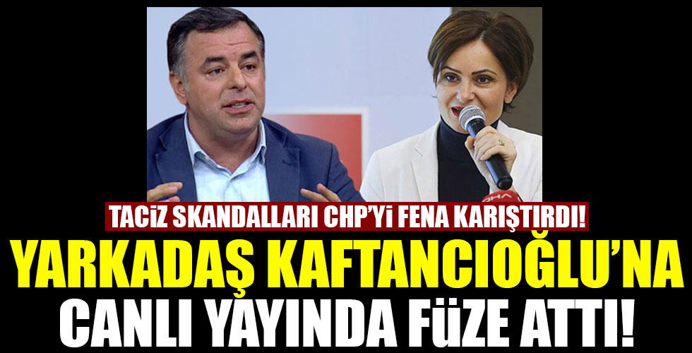Barış Yarkadaş Canan Kaftancıoğlu'na füze attı!