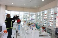 Serdivan'da Tüm Eczaneler Dezenfekte Ediliyor