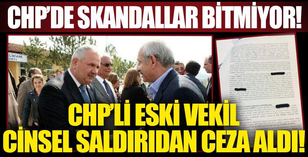 CHP'li eski vekil Feramüz Şahin cinsel saldırıdan ceza aldı