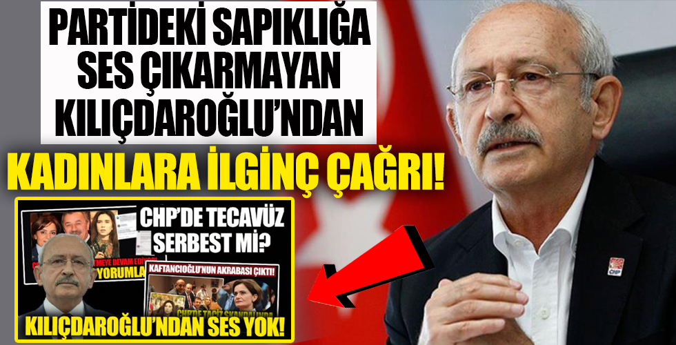 Kılıçdaroğlu partideki sapıklığa yine sessiz kaldı!