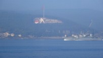Rus Savaş Gemileri Peş Peşe Çanakkale Boğazı'ndan Geçti