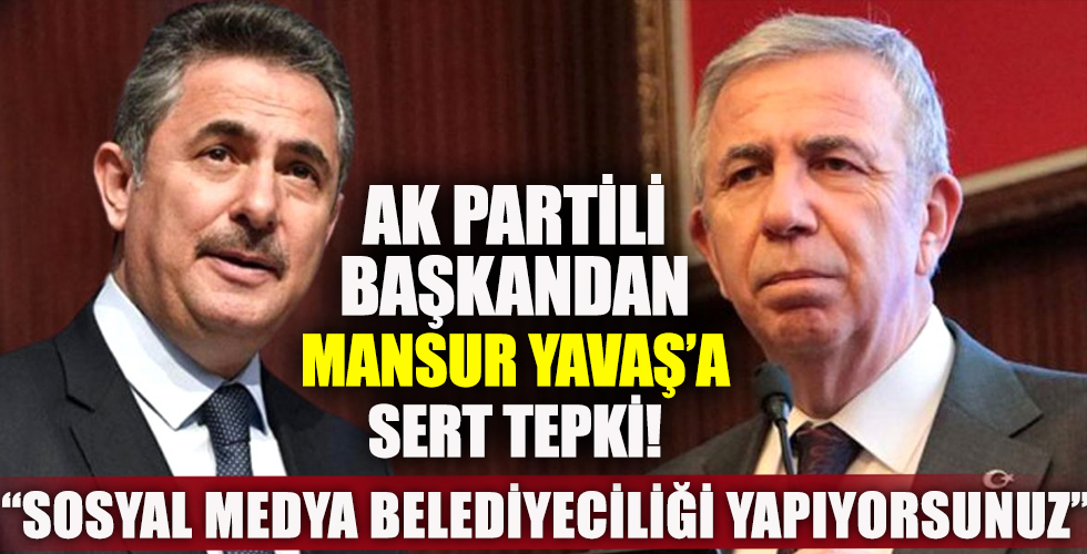 AK Parti Grup Başkanvekili Murat Köse CHP'li Ankara Büyükşehir Belediyesi'ni böyle eleştirdi!