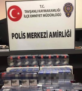 Tavşanlı'da 305 Paket Kaçak Sigara Ele Geçirildi
